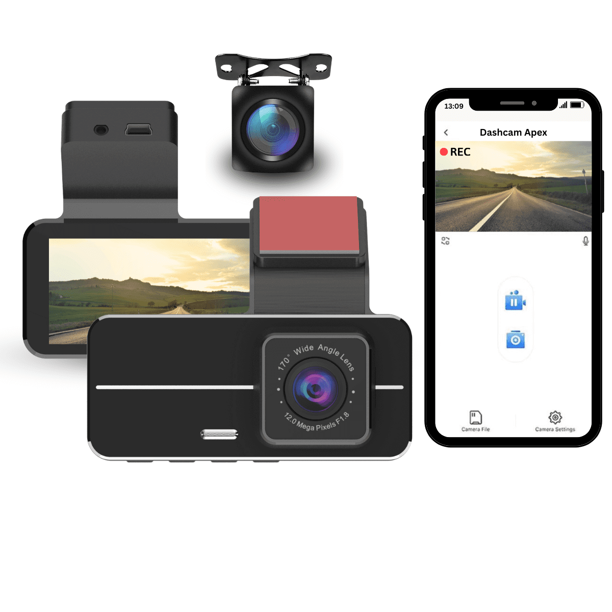 Dashcam Apex JDP4