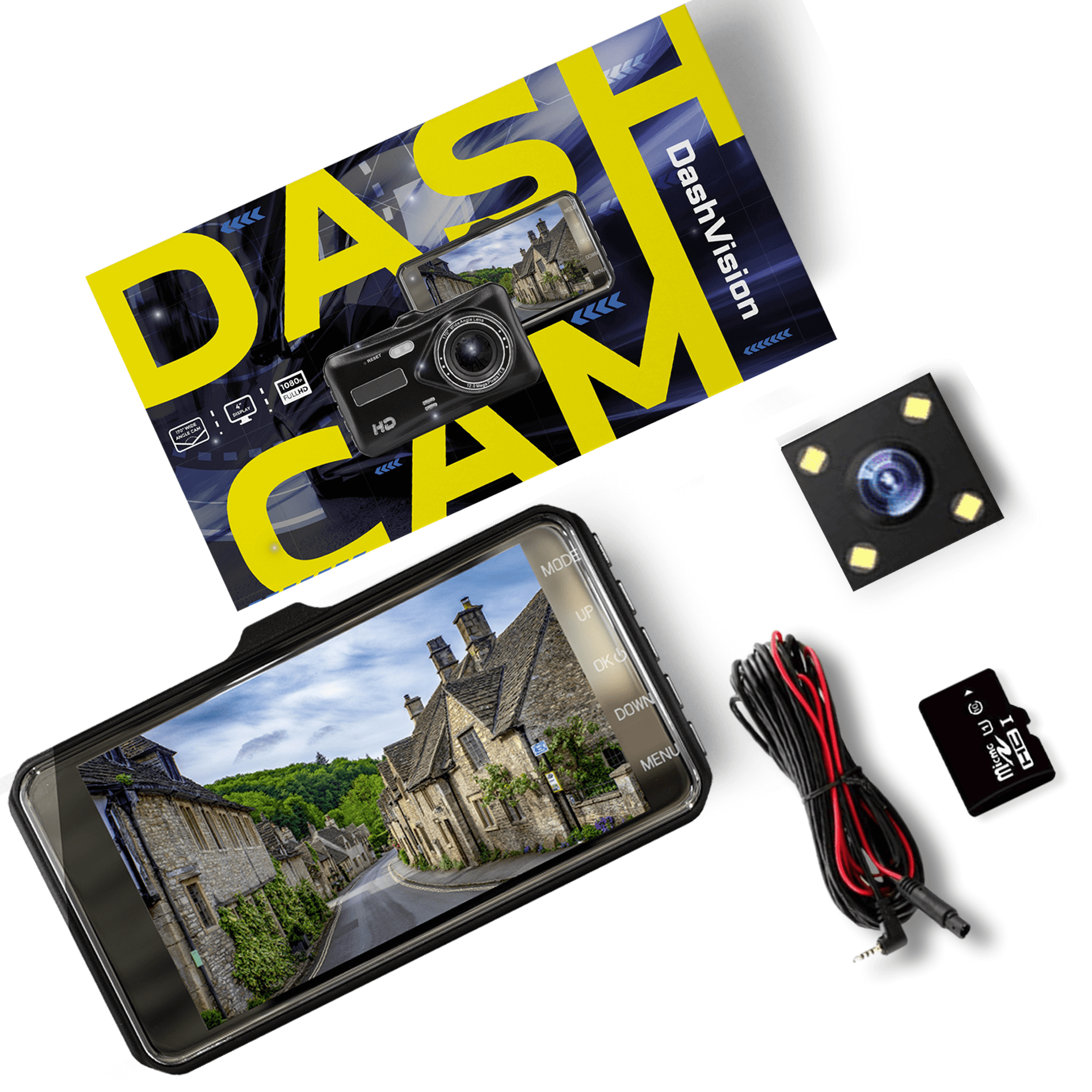 Dashcam Pro (Front & Rear) *Best Seller* DP10